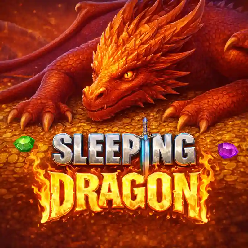 Sleeping Dragon slot game interface at 38jili Casino
